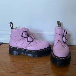 Dr Martens Devon Heart Platform Boot
